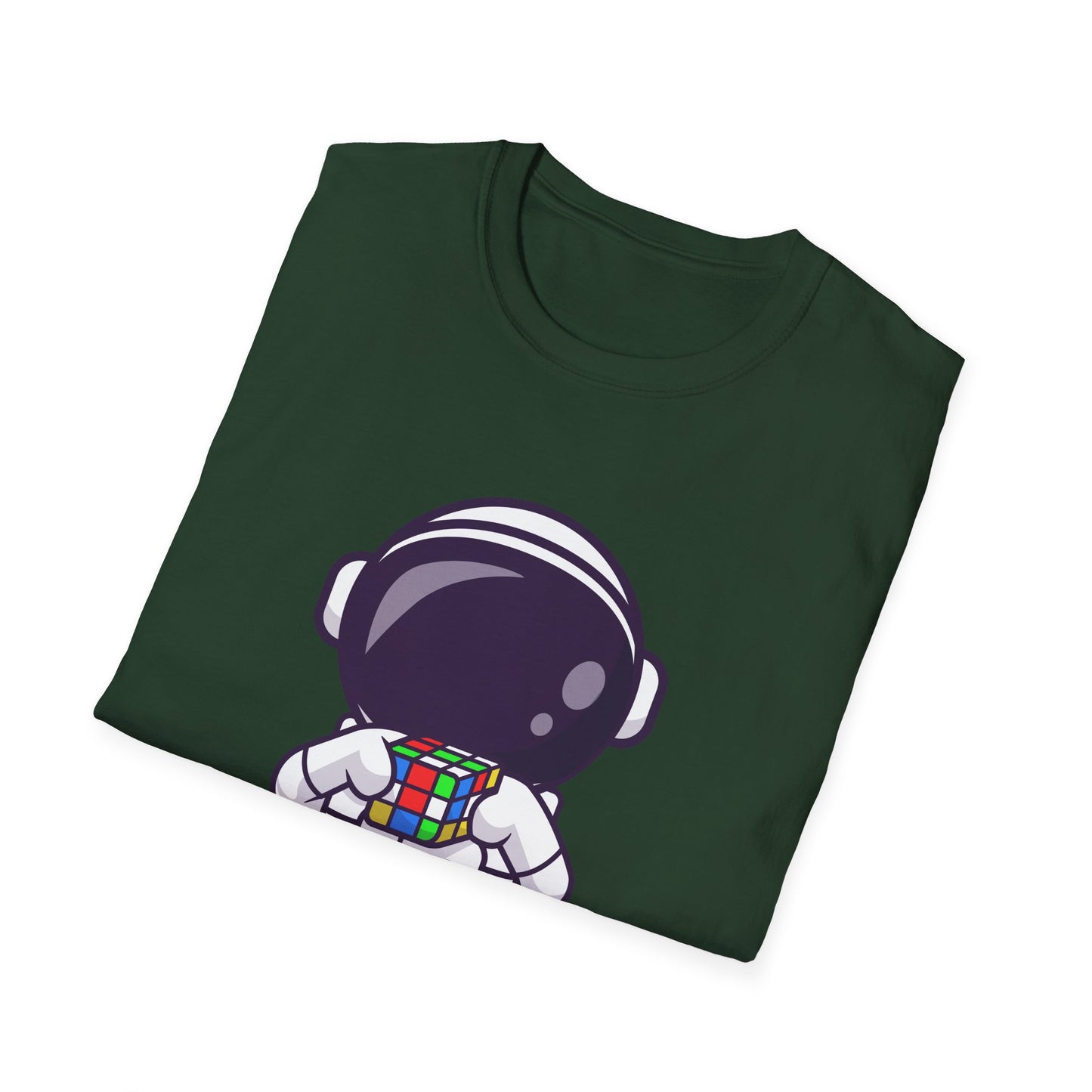 Rubik's Cube Astronaut