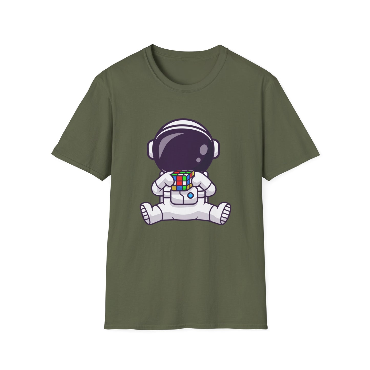 Rubik's Cube Astronaut