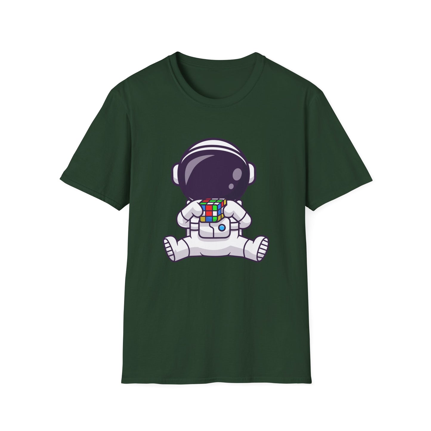 Rubik's Cube Astronaut