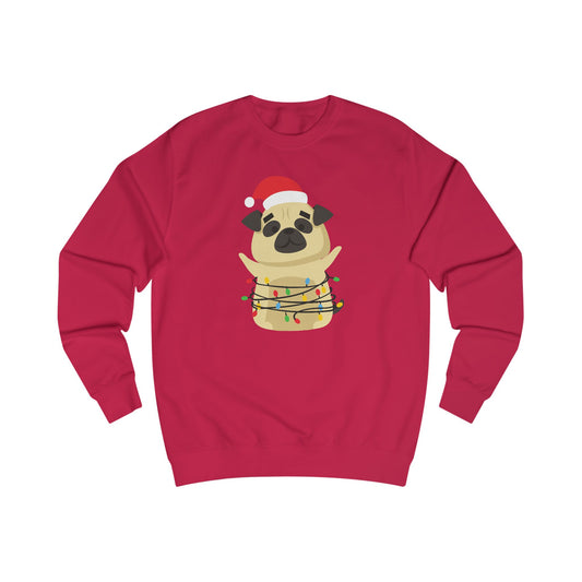 Festive Pug Sweatshirt