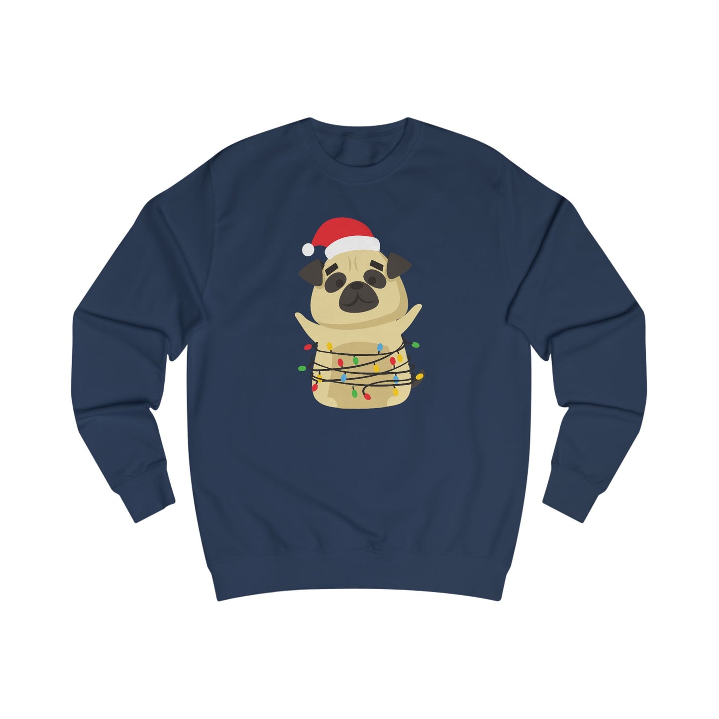 Festive Pug Sweatshirt