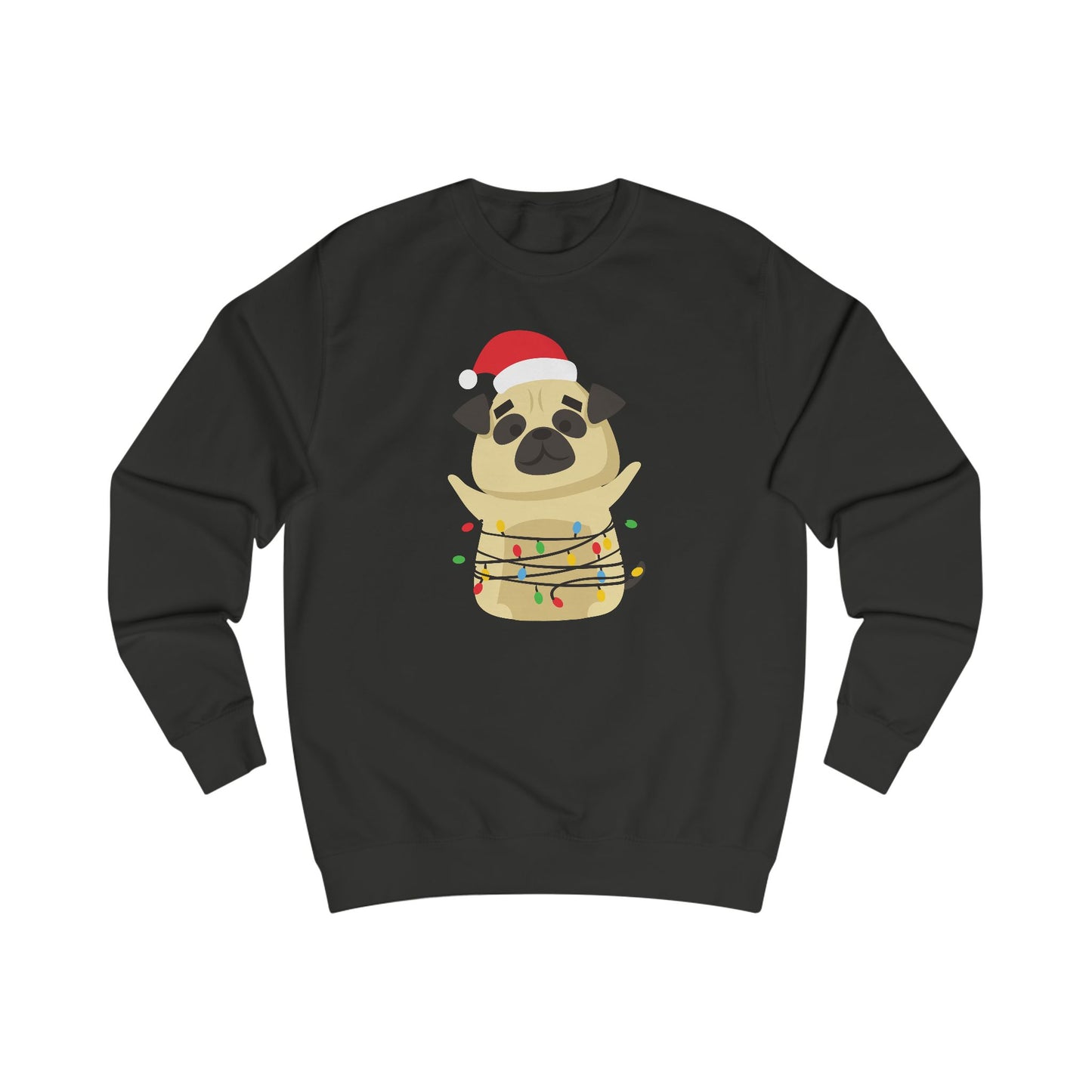 Festive Pug Sweatshirt