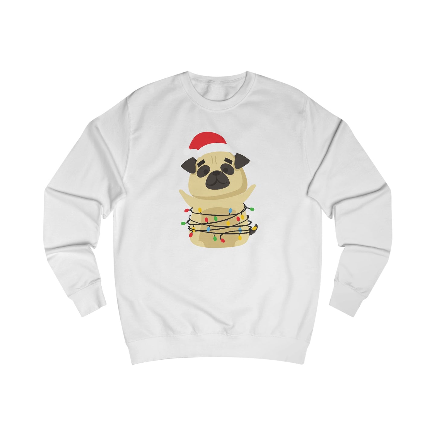 Festive Pug Sweatshirt