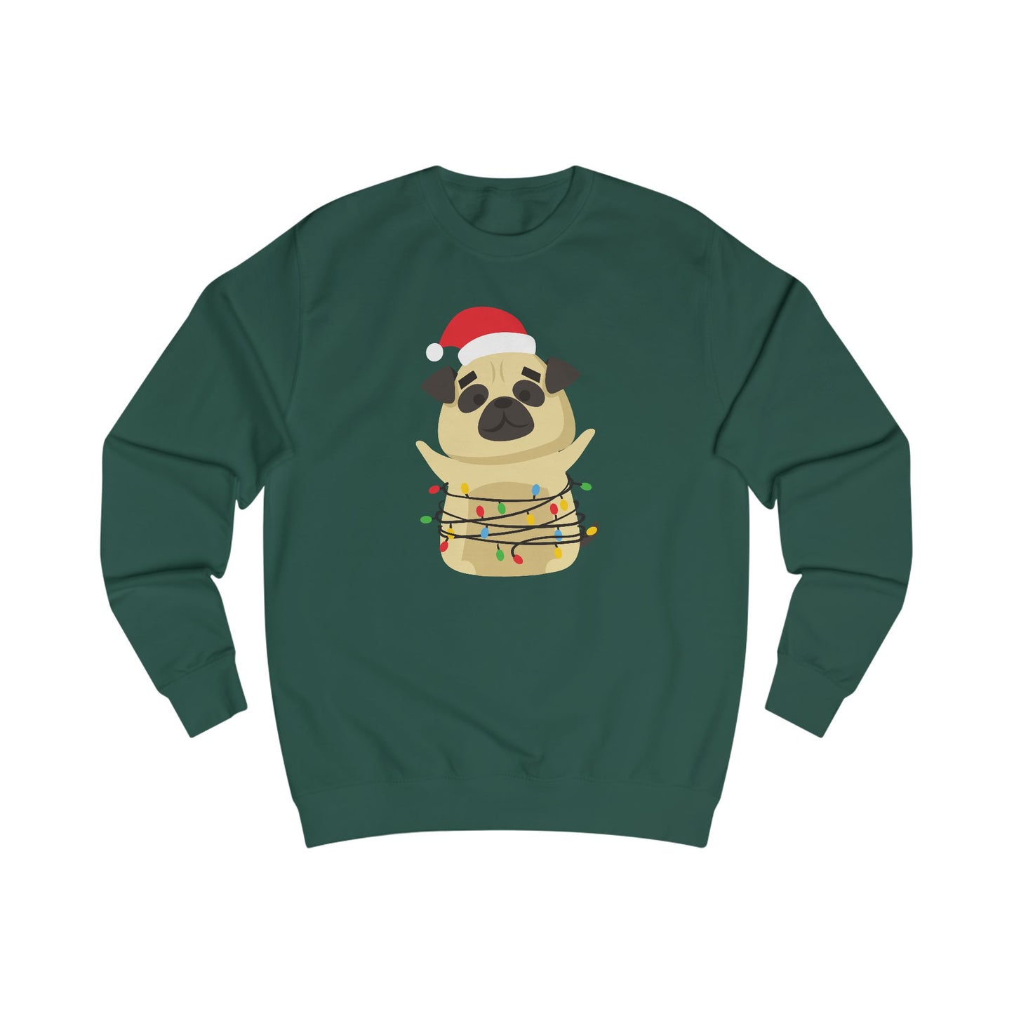 Festive Pug Sweatshirt