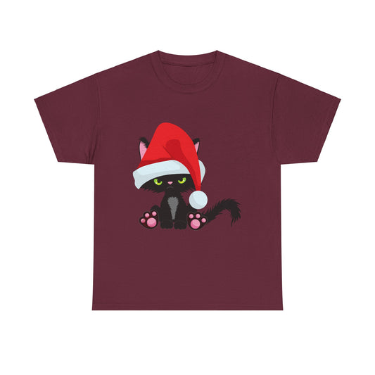 Festive Cat Christmas Tee