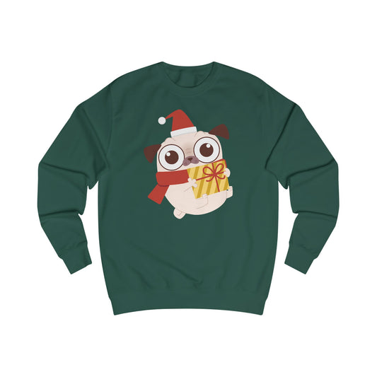 Festive Pug Sweatshirt