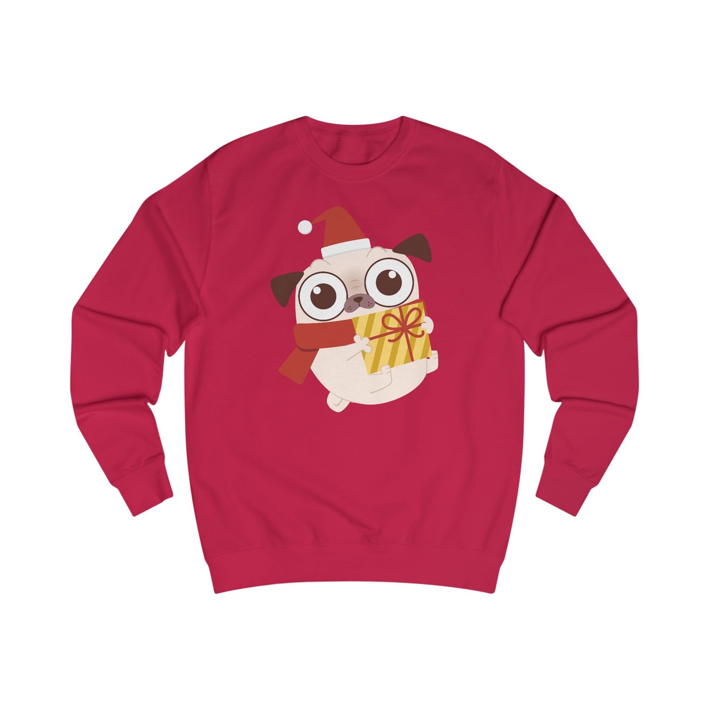 Festive Pug Sweatshirt